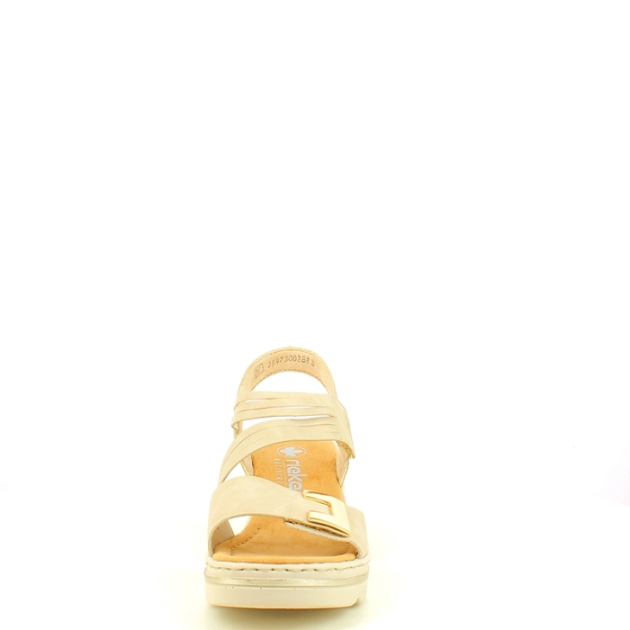 Rieker sandale 67410.62 nubuck beige scratch5438101_2