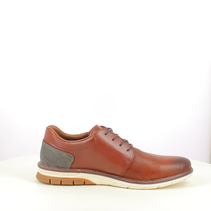 Rieker lacet 14412.24 cuir lisse cognac lacet zip5439801_3