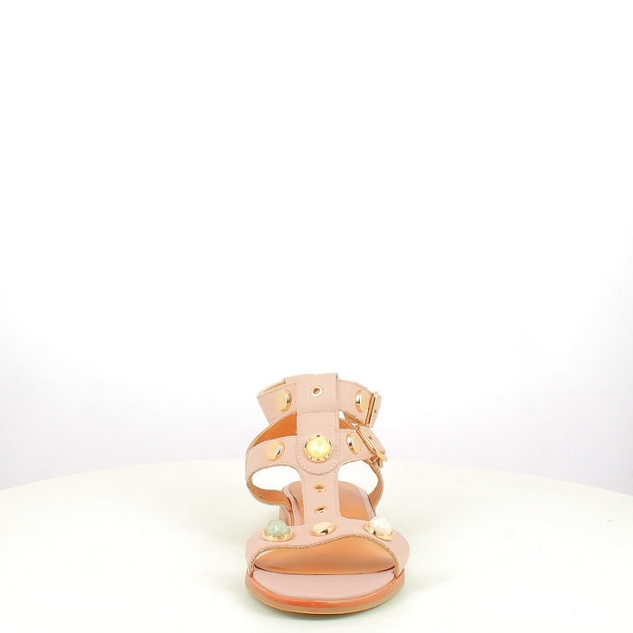 Karston sandale athena cuir lisse nude boucle5441101_2