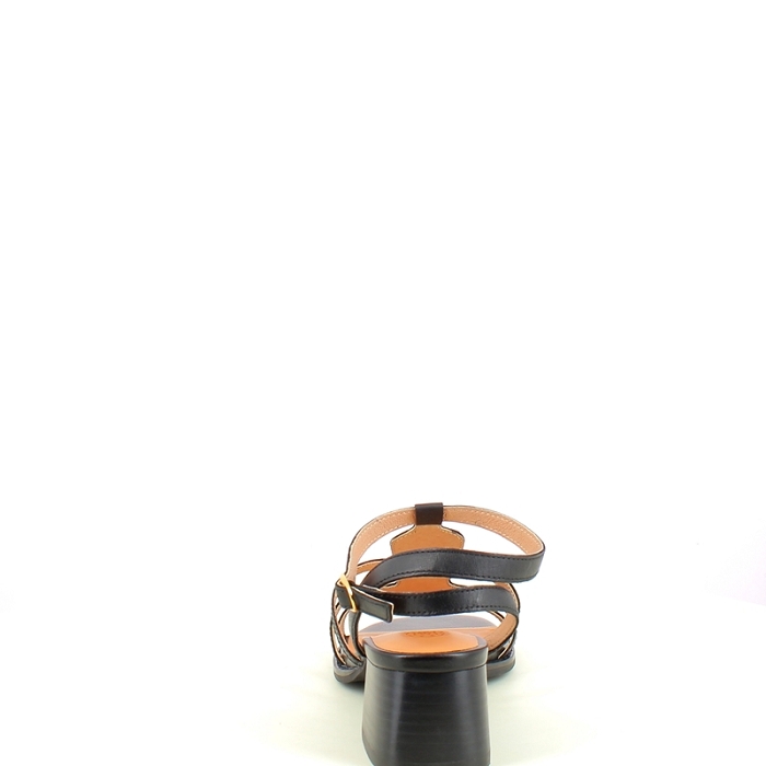 Karston sandale catalina cuir lisse noir boucle5441301_4