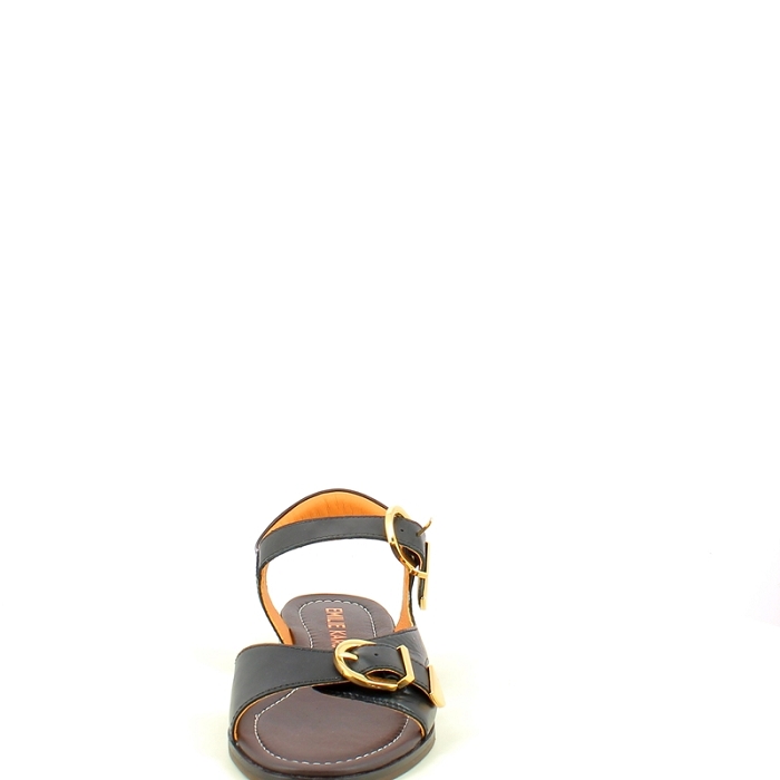 Karston sandale fiona cuir lisse noir boucle5441601_2
