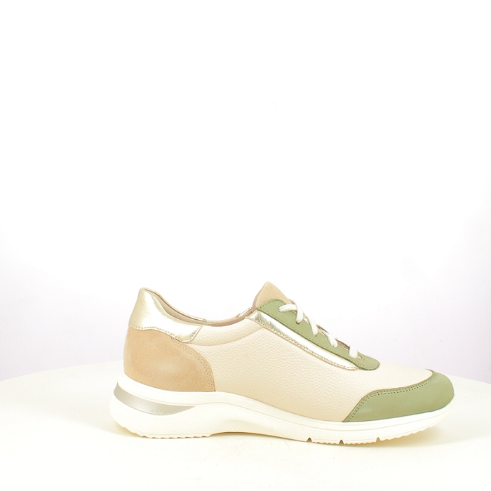 Mephisto basket millena cuir lisse beige lacet zip5442001_3