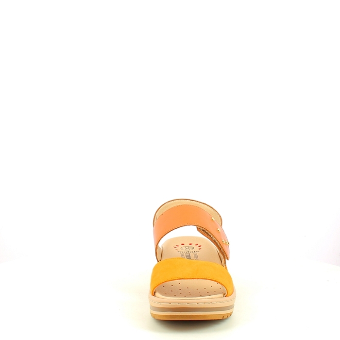 Mephisto sandale ruth cuir lisse orange scratch5442401_2
