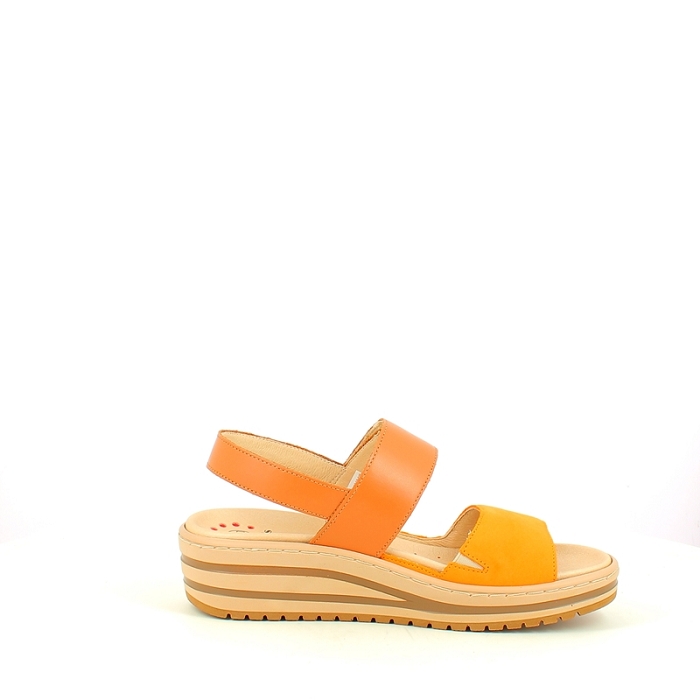 Mephisto sandale ruth cuir lisse orange scratch5442401_3