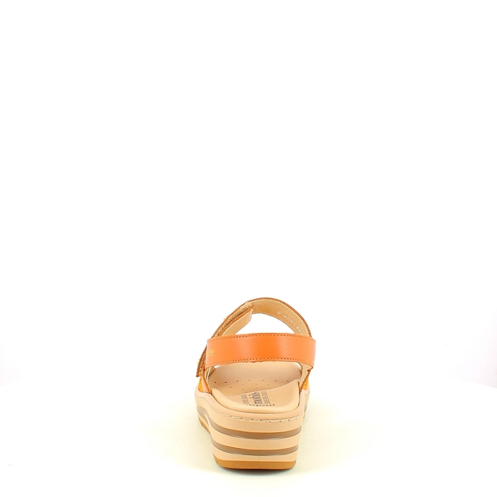 Mephisto sandale ruth cuir lisse orange scratch5442401_4
