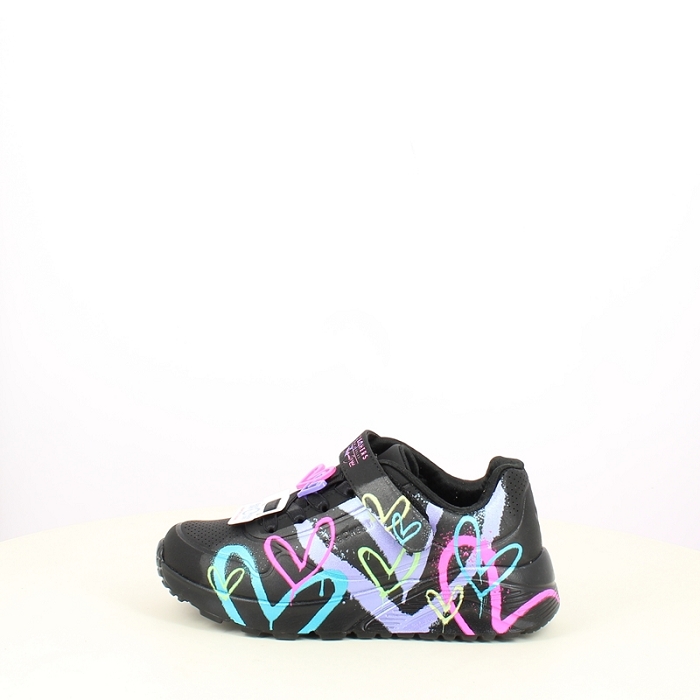 Skechers fille 314966l synthetique noir scratch