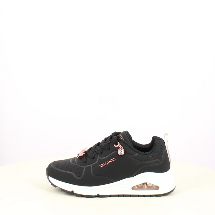 Skechers fille 310562l synthetique noir lacet