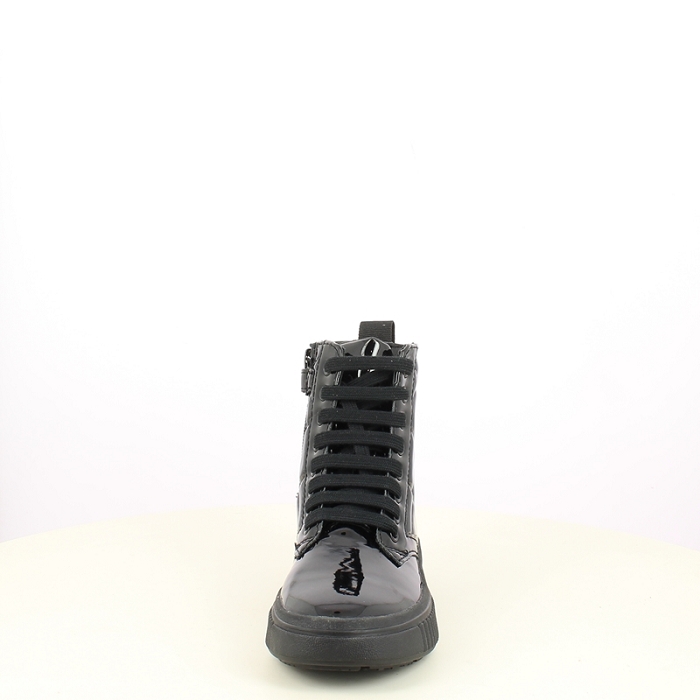 Geox fille j66m3c vernis noir lacet zip5465601_2