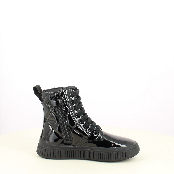 Geox fille j66m3c vernis noir lacet zip5465601_3