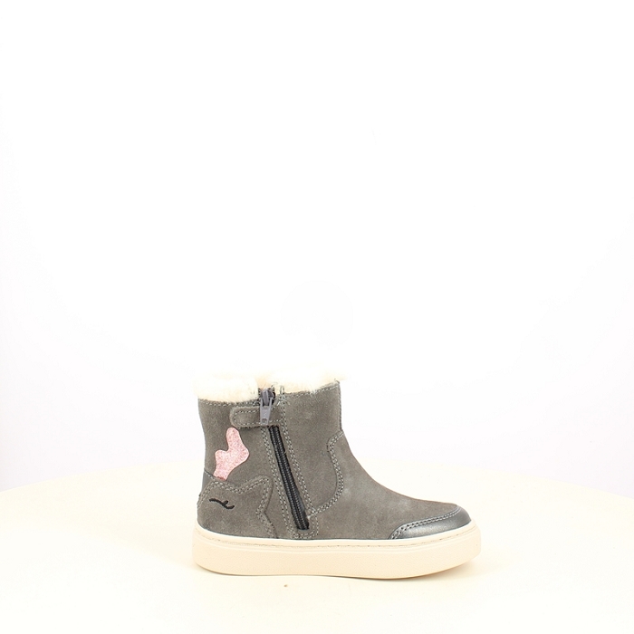 Geox premier pas b663ha fourre gris zip5465801_3