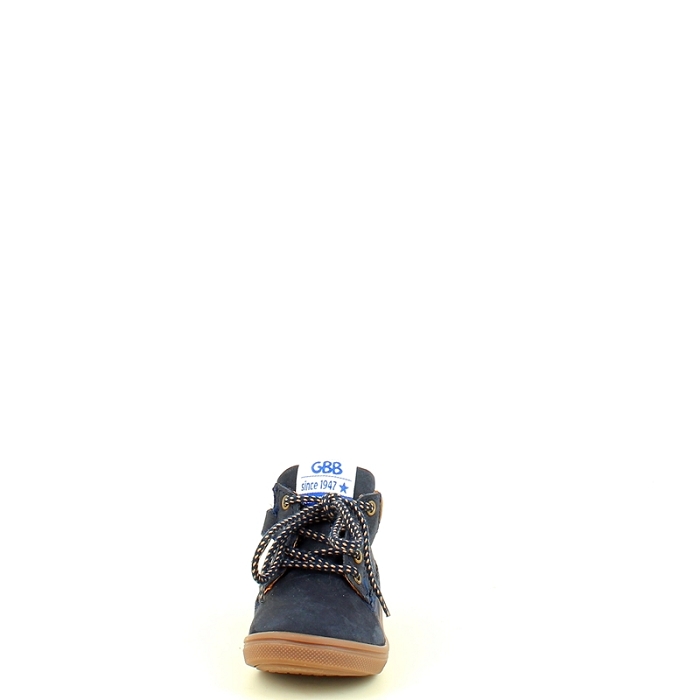 Gbb debout abel nubuck marine lacet zip5466001_2