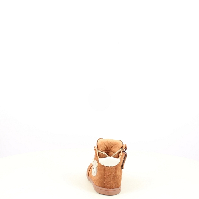 Gbb debout aurel cuir velours marron lacet zip5466201_4