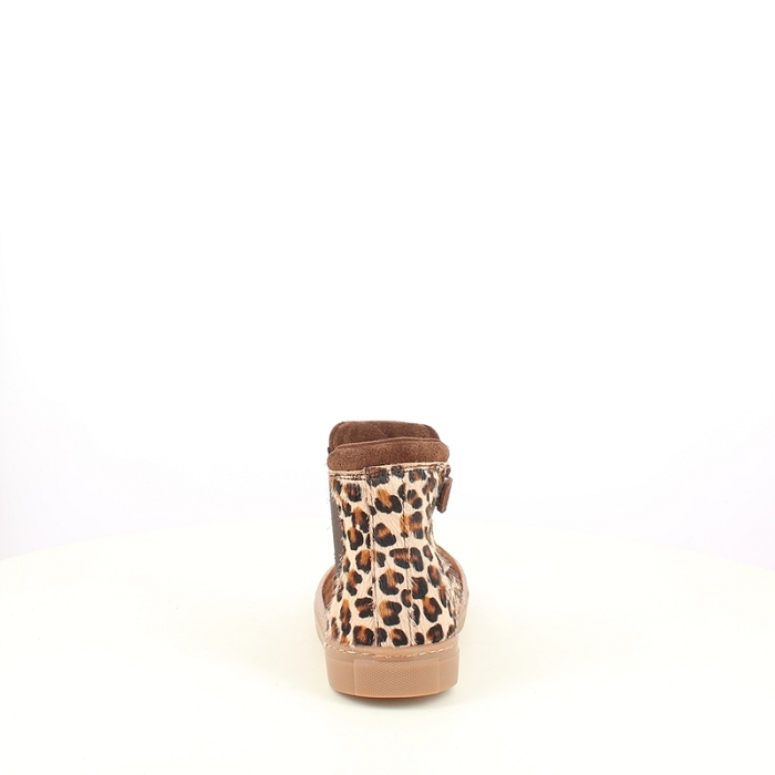 gbb fille asa cuir velours marron zip5466601_4