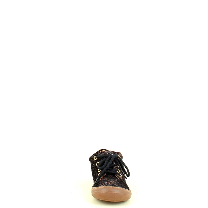 Gbb debout reine cuir velours noir lacet5467001_2