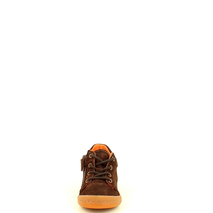 Trottino debout speed cuir velours marron lacet zip5470901_2