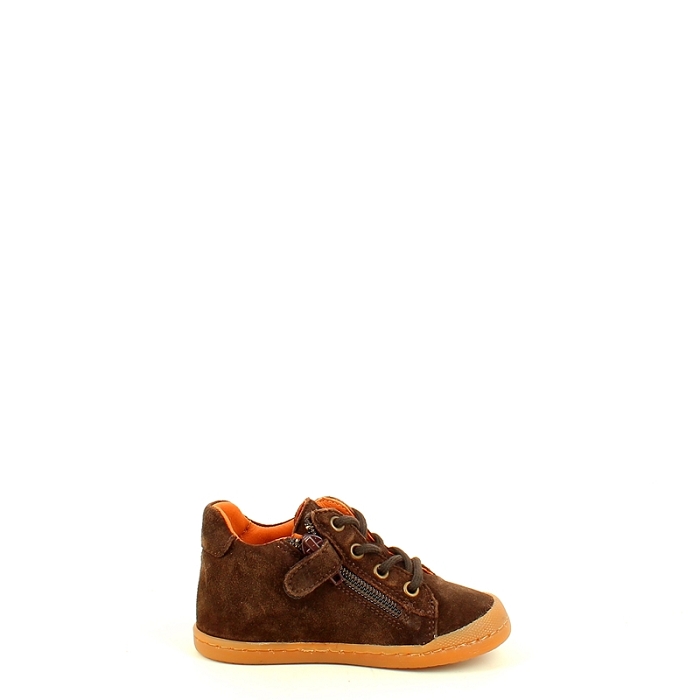Trottino debout speed cuir velours marron lacet zip5470901_3