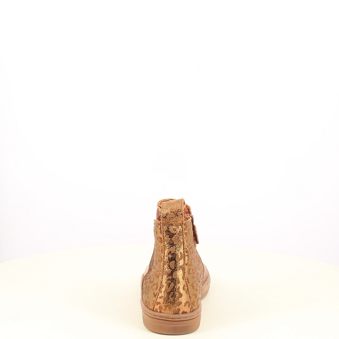 Trottino fille sora cuir lisse camel zip5471201_4
