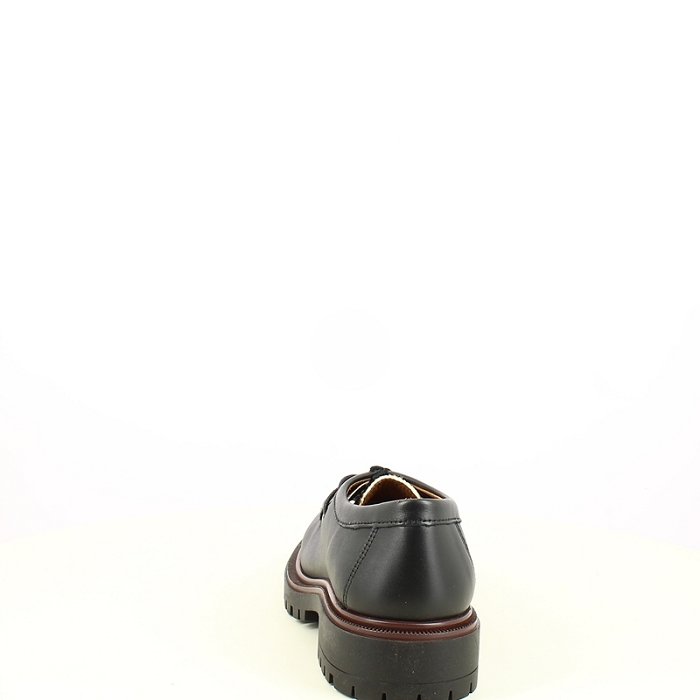 Coco abricot derbies mocassins etreham cuir lisse noir lacet5481701_4