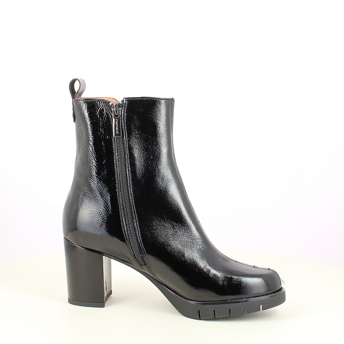 Rose metal bottine fenay vernis noir zip5481801_3