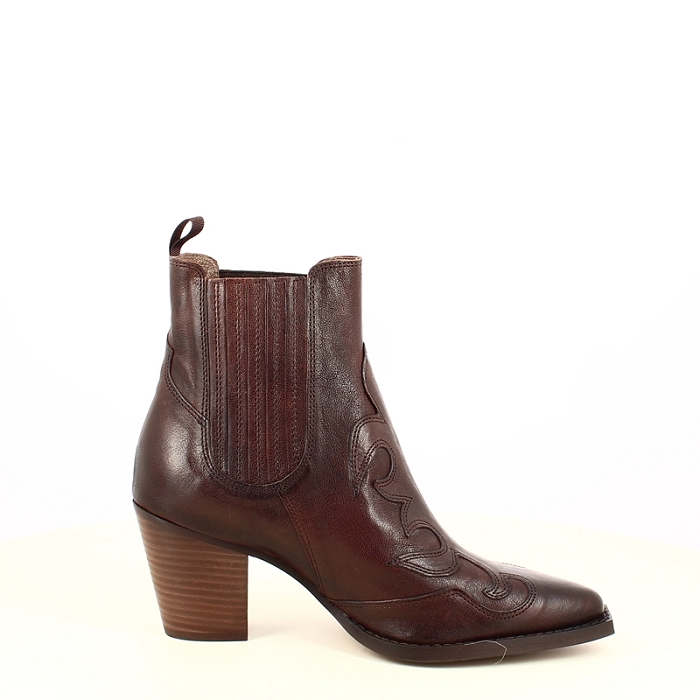 Muratti bottine mehdi cuir lisse marron zip5481901_3