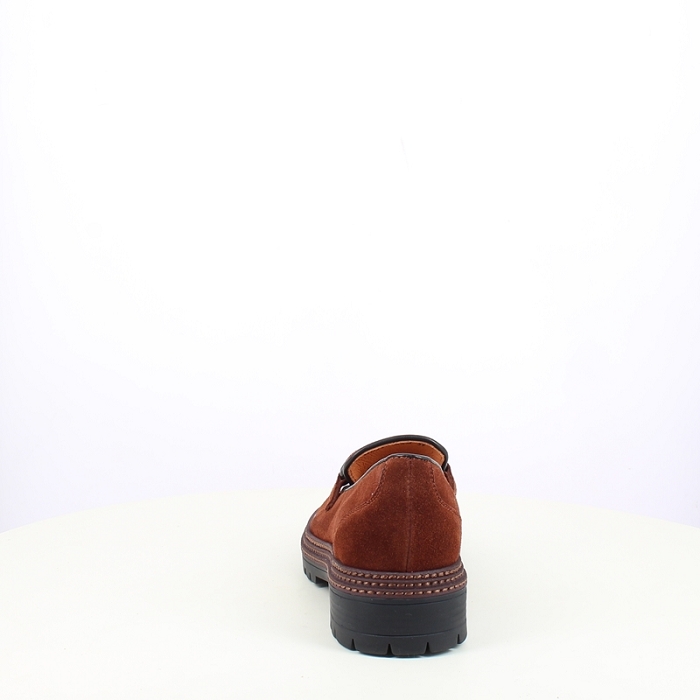 mamzelle derbies mocassins glam cuir velours marron5482201_4