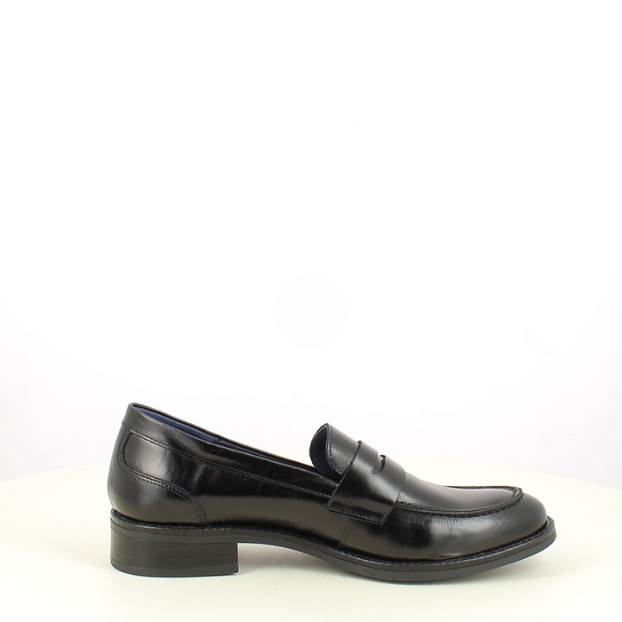 Dorking derbies mocassins d8710 cuir lisse noir5482401_3