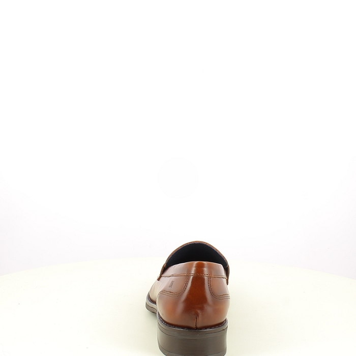 Dorking derbies mocassins d8710 cuir lisse marron5482402_4