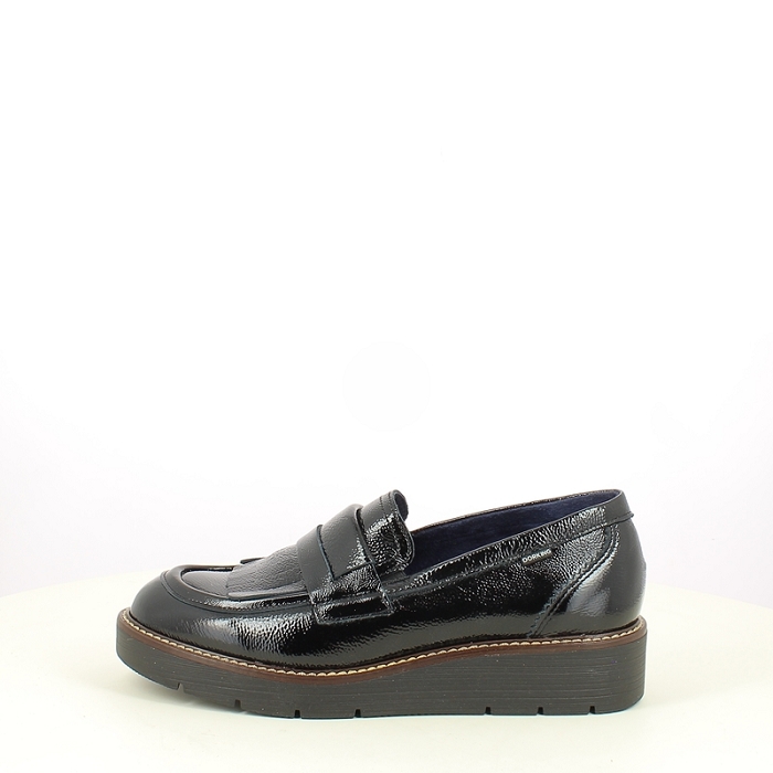 Dorking derbies mocassins d9782 vernis noir
