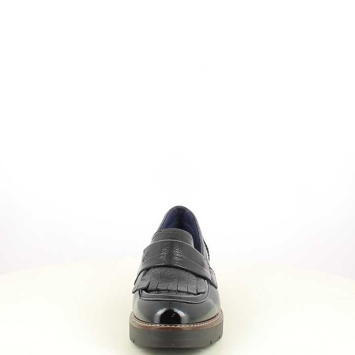 Dorking derbies mocassins d9782 vernis noir5482501_2