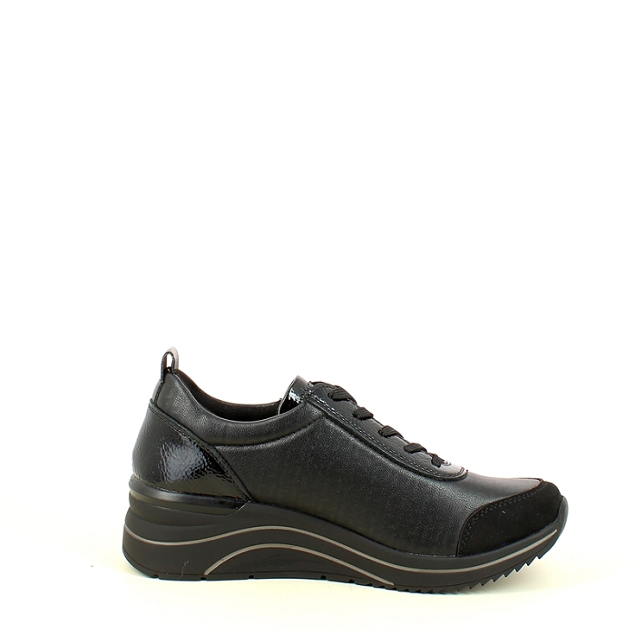 Remonte basket d0t22.03 synthetique noir lacet zip5483801_3