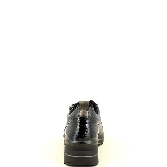 Remonte basket d0t22.03 synthetique noir lacet zip5483801_4