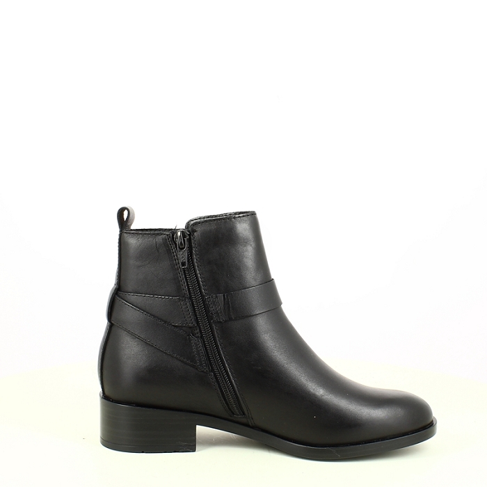 Remonte bottine d3u72.00 cuir lisse noir zip5484301_3