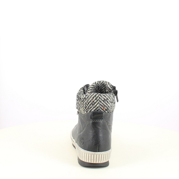 remonte bottine d0784 tex noir lacet zip5484401_4