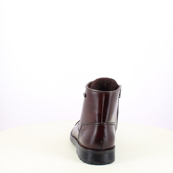 Rieker lacet f4546.25 cuir lisse marron lacet zip5485101_4