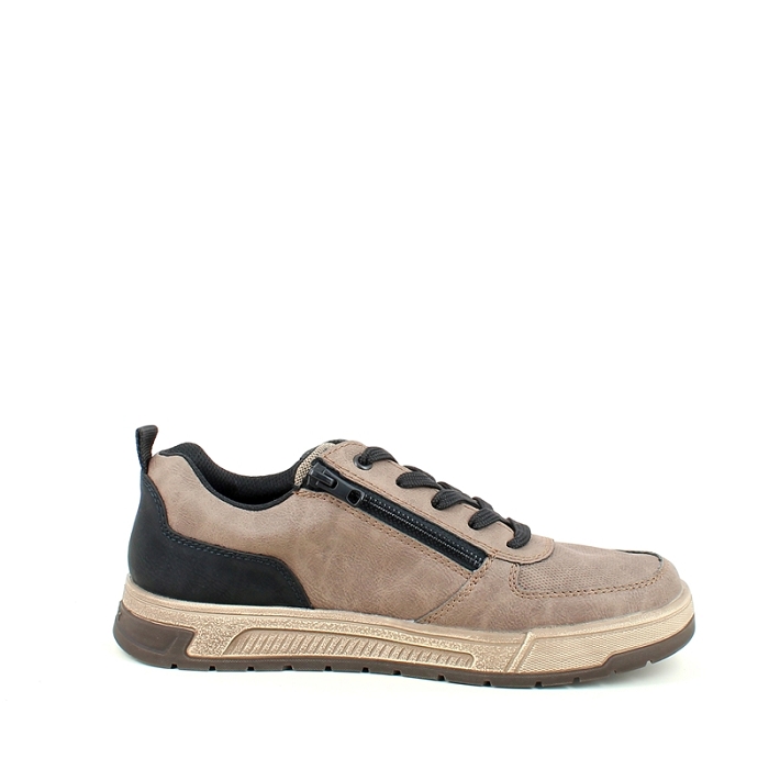 rieker basket 36000.64 cuir lisse gris lacet zip5485301_3
