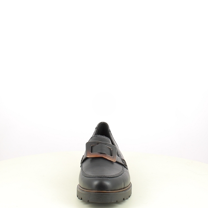 Rieker derbies mocassins 45553.00 cuir lisse noir5486101_2