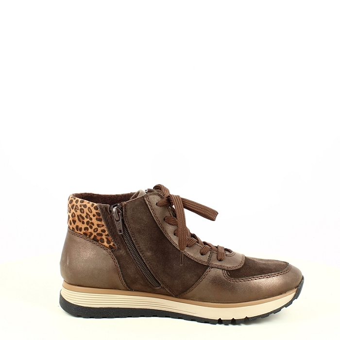 Rieker basket 49040.24 synthetique marron lacet zip5486401_3