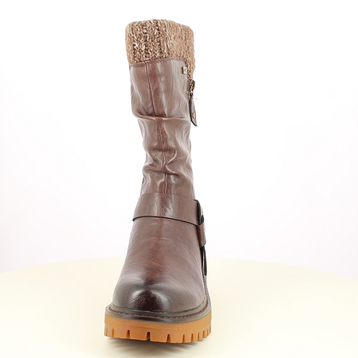 Rieker botte 92984.25 tex marron zip5487101_2