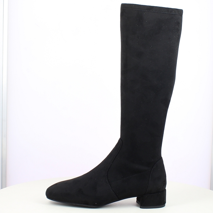 Unisa botte jusi stretch noir zip