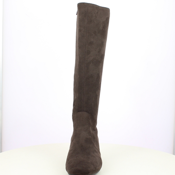 Unisa botte jusi stretch marron zip5494702_2