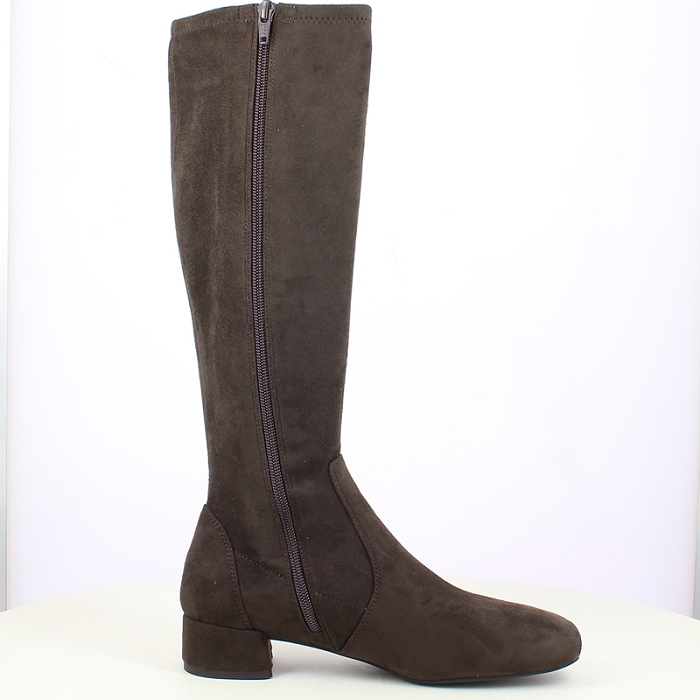 Unisa botte jusi stretch marron zip5494702_3
