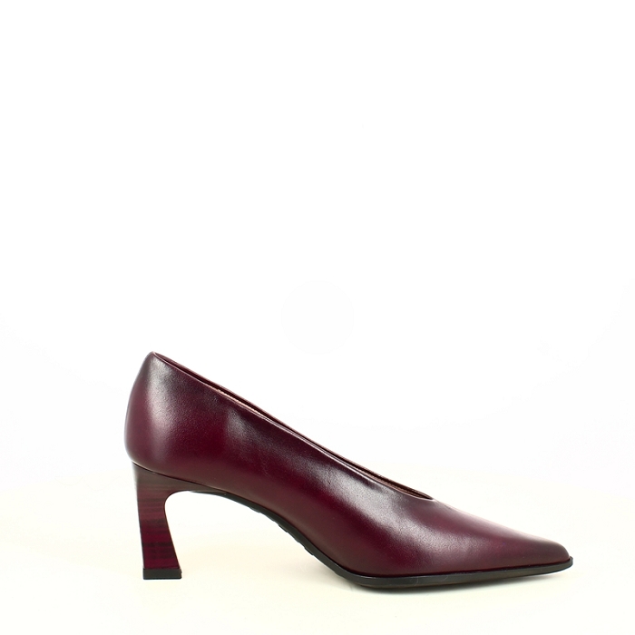 Hispanitas escarpin hi264915 cuir lisse bordeaux7501902_3