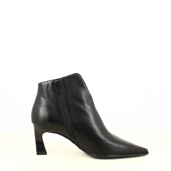 Hispanitas bottine hi265076 cuir lisse noir zip7502001_2