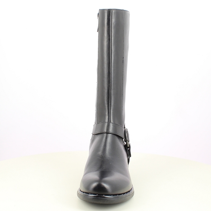 Regarde le ciel mi botte roxana 52 cuir lisse noir lacet zip7502601_2