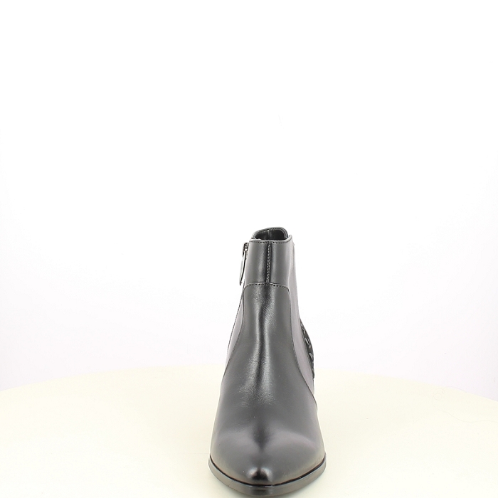 Regarde le ciel bottine taylor 47 cuir lisse noir zip7502901_2