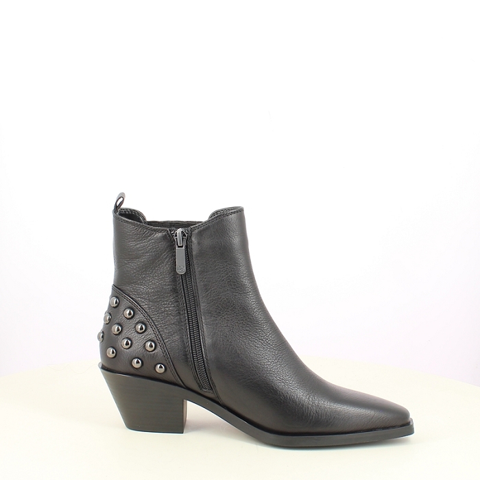 Regarde le ciel bottine helly 02 cuir lisse noir zip7503101_3