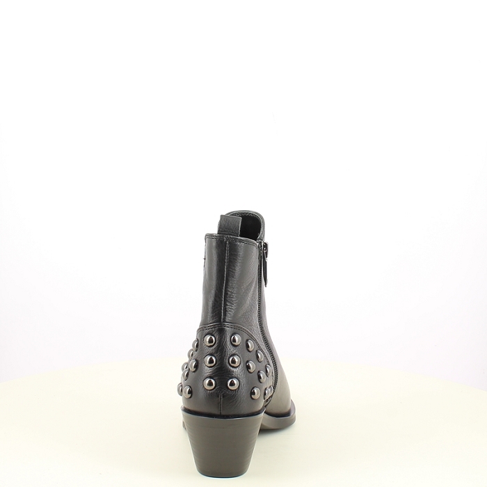 Regarde le ciel bottine helly 02 cuir lisse noir zip7503101_4