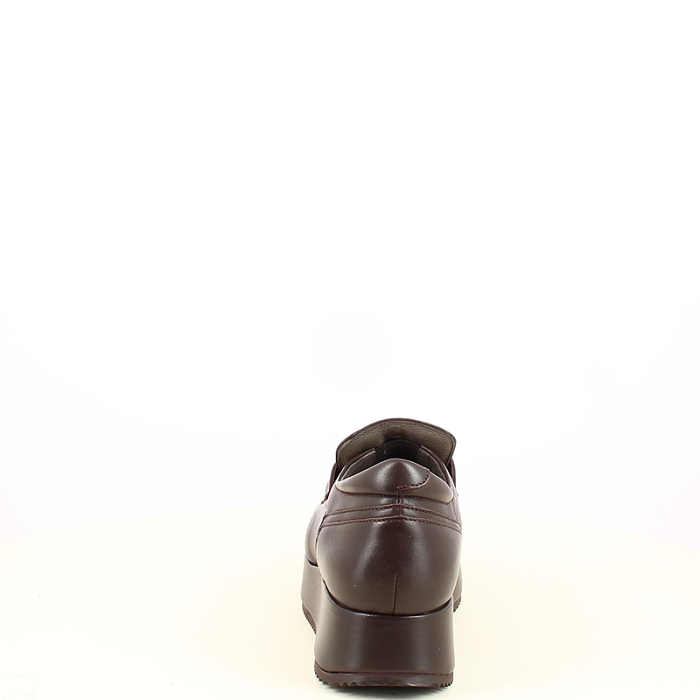 Softwaves derbies mocassins 9.33.05 cuir lisse marron7503701_4