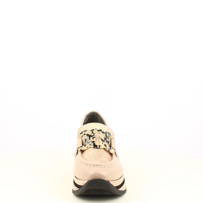 Softwaves derbies mocassins 7.78.110 cuir lisse beige7503801_2