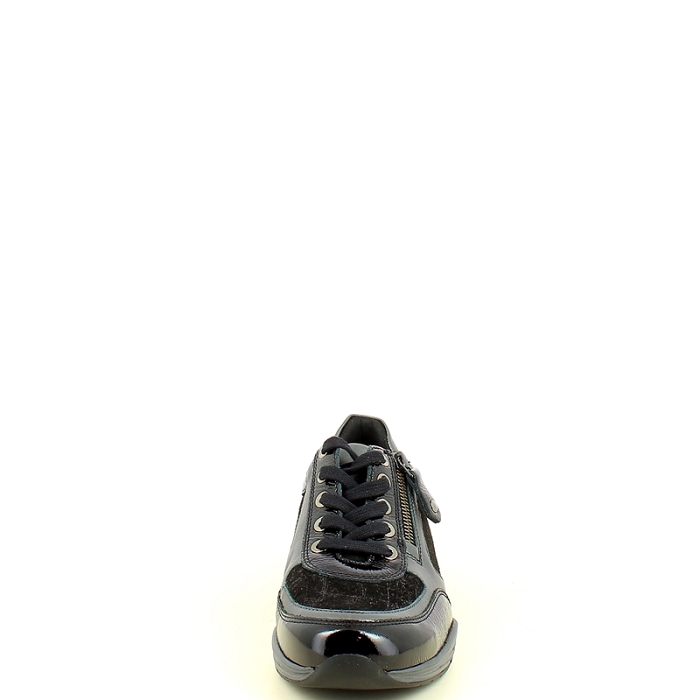 Mephisto basket ylona cuir lisse noir lacet zip7505101_2